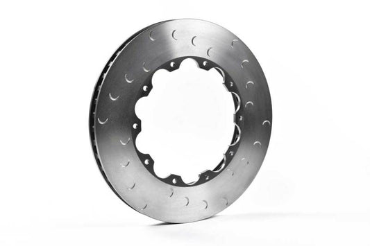 Alcon 2015+ BMW M3 F80 front right slotted brake rotor assembly with 400x34mm diameter, high-performance automotive braking component