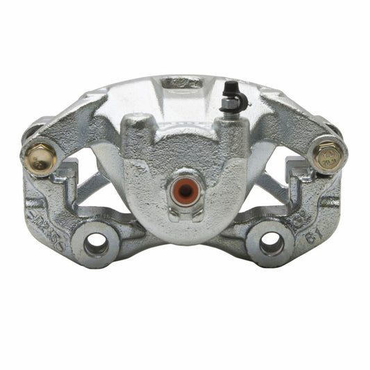 Silver zinc coated DFC OE front brake caliper for Nissan Sentra 2000-2006, premium replacement part.