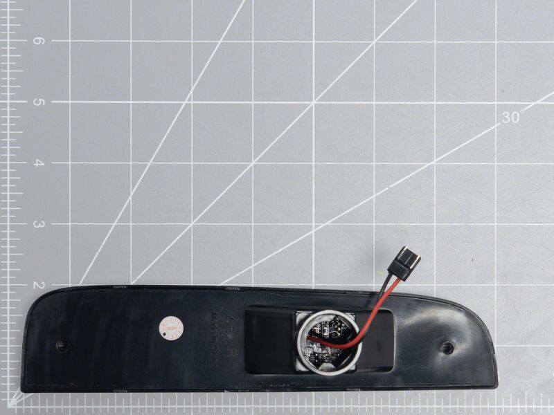 Raxiom smoked lens Jeep Cherokee XJ LED side marker lights with amber LEDs for enhanced visibility and style.