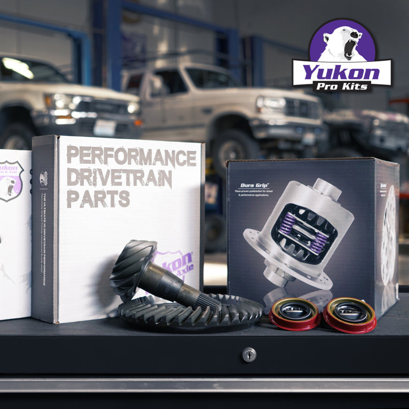 Yukon Gear ZF 9.25in CHY 3.21 Rear Ring & Pinion Install Kit Positraction Axle Bearings and Seals