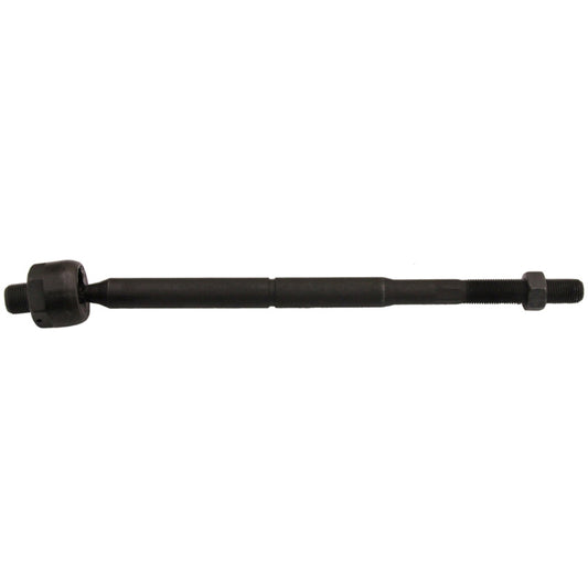 Moog Chrysler 300 front inner tie rod end, automotive part, shown with detailed metal components and connection points.