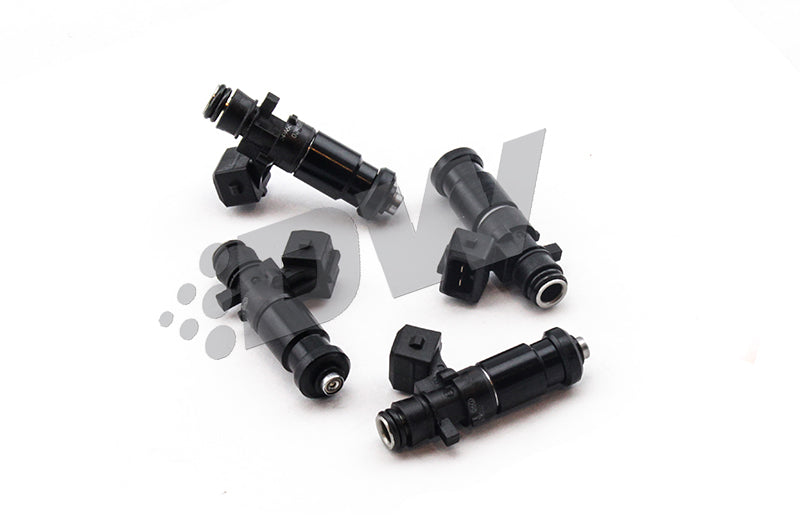 DeatschWerks Bosch EV14 1200cc fuel injector set for 2002-2014 Subaru WRX, STI, and Legacy GT, 4-cylinder engine.