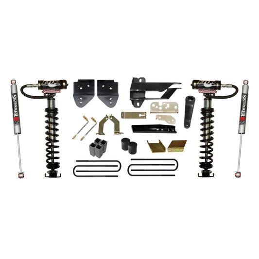 Skyjacker 6-inch coilover lift kit for 2017 Ford F-350 4WD, showing the coilover suspension components.