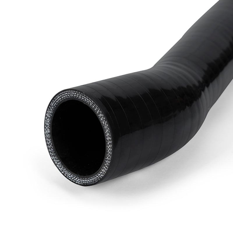 Mishimoto silicone upper radiator hose for 78-86 GM C/K trucks, durable black hose with reinforced fittings.