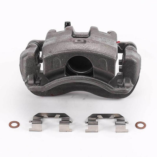 PowerStop front right OE brake caliper with bracket for 2012-2017 Hyundai Accent, automotive part for braking system.