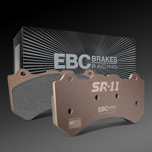 EBC Racing Wilwood Aero4 Radial Mount 6620 SR-11 Sintered Race Brake Pad for high-performance racing vehicles