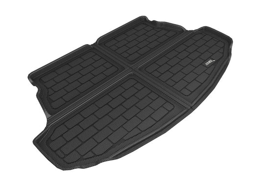 Black rubber cargo liner for Lexus UX Hybrid 2019-2020 by 3D MAXpider, designed to protect vehicle cargo area.