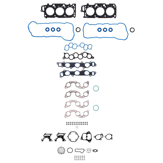 Fel-Pro Toyota Camry HS 9592 PT-1 PermaTorque engine cylinder head gasket set, showing the gasket components on a clean surface.