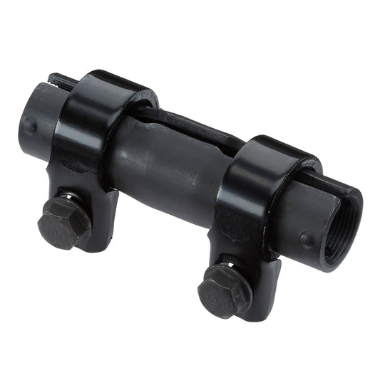Moog right tie rod for Ford Excursion 2000-2005, close-up of the durable automotive steering component with detailed metal parts.