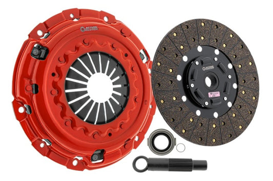 Action Clutch Stage 1 clutch kit for Toyota GR86 2.4L FA24D engine, includes clutch disc, pressure plate, and hardware.