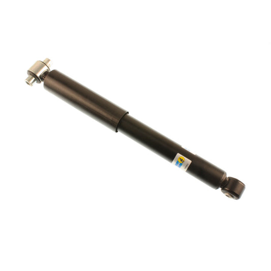 Bilstein B4 rear twin-tube shock absorber for 2007 Ford Focus SE Wagon, showing close-up of shock unit with mounting details.
