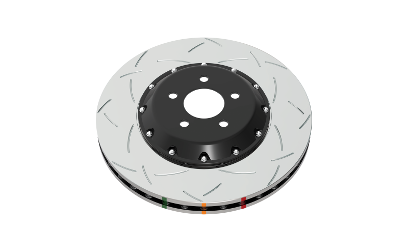 DBA 11-15 Jeep Grand Cherokee Exc. SRT8 Front T3 5000 Series Slotted Rotor w/ Black Hat 350mm