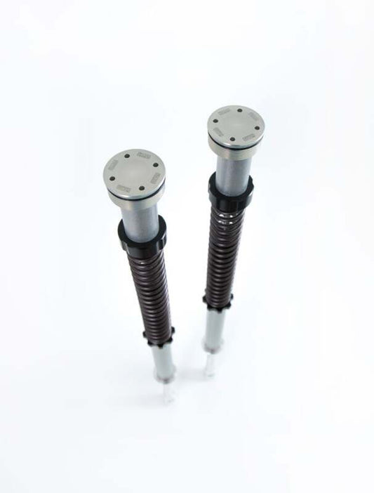 Ohlins NIX 22 Fork Cartridge Kit for Harley Dyna FXD Showa 2006-2017, includes springs 04744-10 and 11, with detailed components.