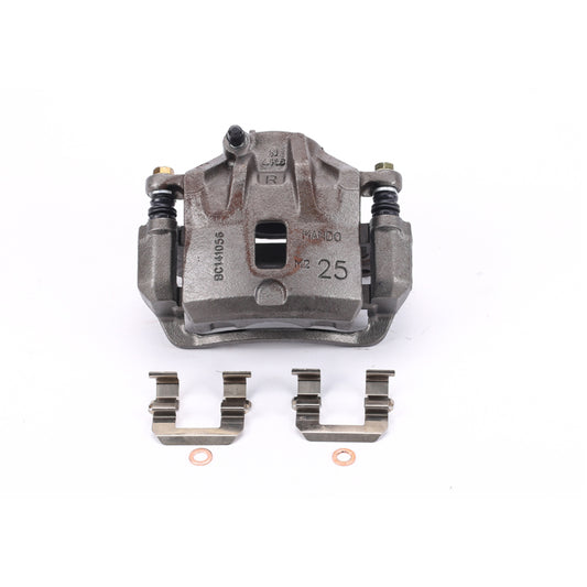 PowerStop front right OE brake caliper with bracket for 2004-2005 Hyundai Sonata, automotive part for brake system replacement.