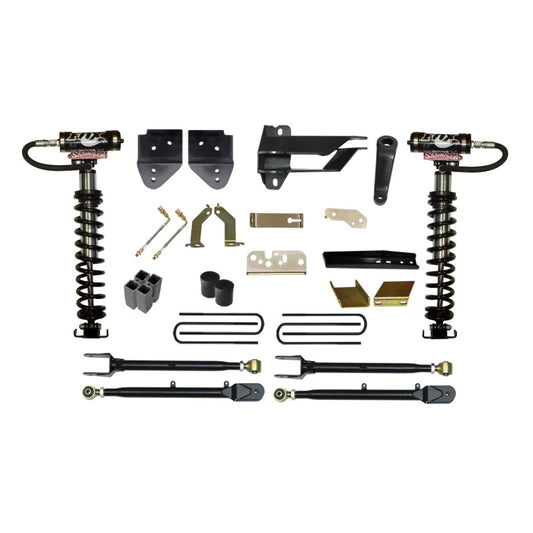 Skyjacker 6-inch coilover lift kit for 2017 Ford F250 4WD, featuring coilover shocks and lift components for off-road upgrade.