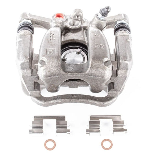PowerStop rear right autospecialty brake caliper with bracket for 2017 Buick LaCrosse, OE replacement part.
