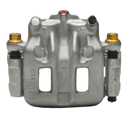 Silver zinc coated DFC Mazda MPV front OE brake caliper for models 2000-2006, durable and high-performance vehicle brake component.