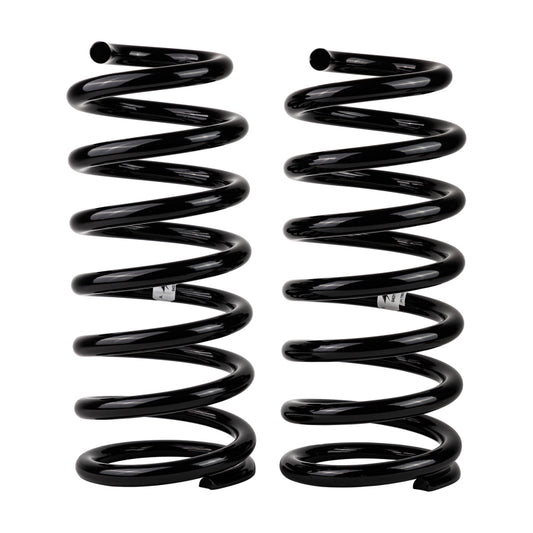 Old Man Emu rear coilover coil spring for Toyota Land Cruiser 200 series, designed for improved suspension performance.