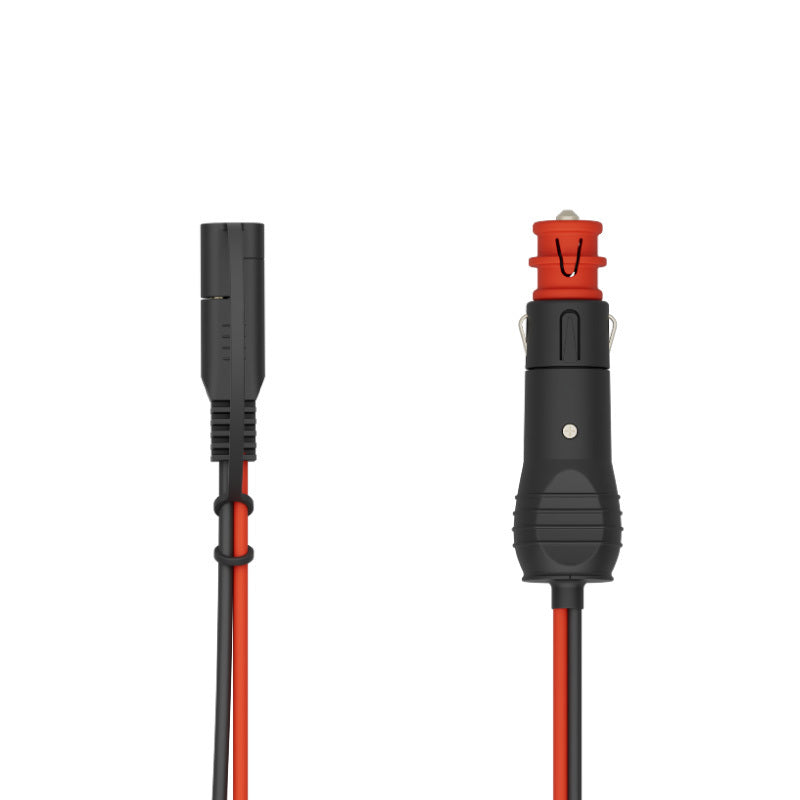 Antigravity SAE to male cigarette lighter plug for battery accessories, compatible with various electrical devices