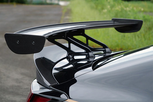 HKS TYPE-S GR86 side skirt body kit installed on a car, showcasing aerodynamic design and sleek styling details.