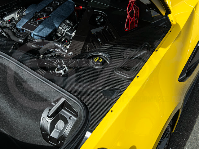 2025-Up Corvette C8 ZR1 | CARBON FIBER Engine Bay Trim Panel Cover Pair