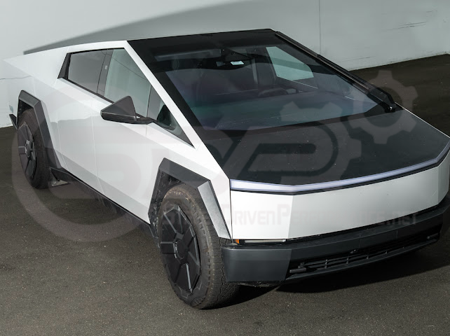 2024-Up Tesla Cybertruck | Factory Style Carbon Fiber Side Mirror Covers Pair