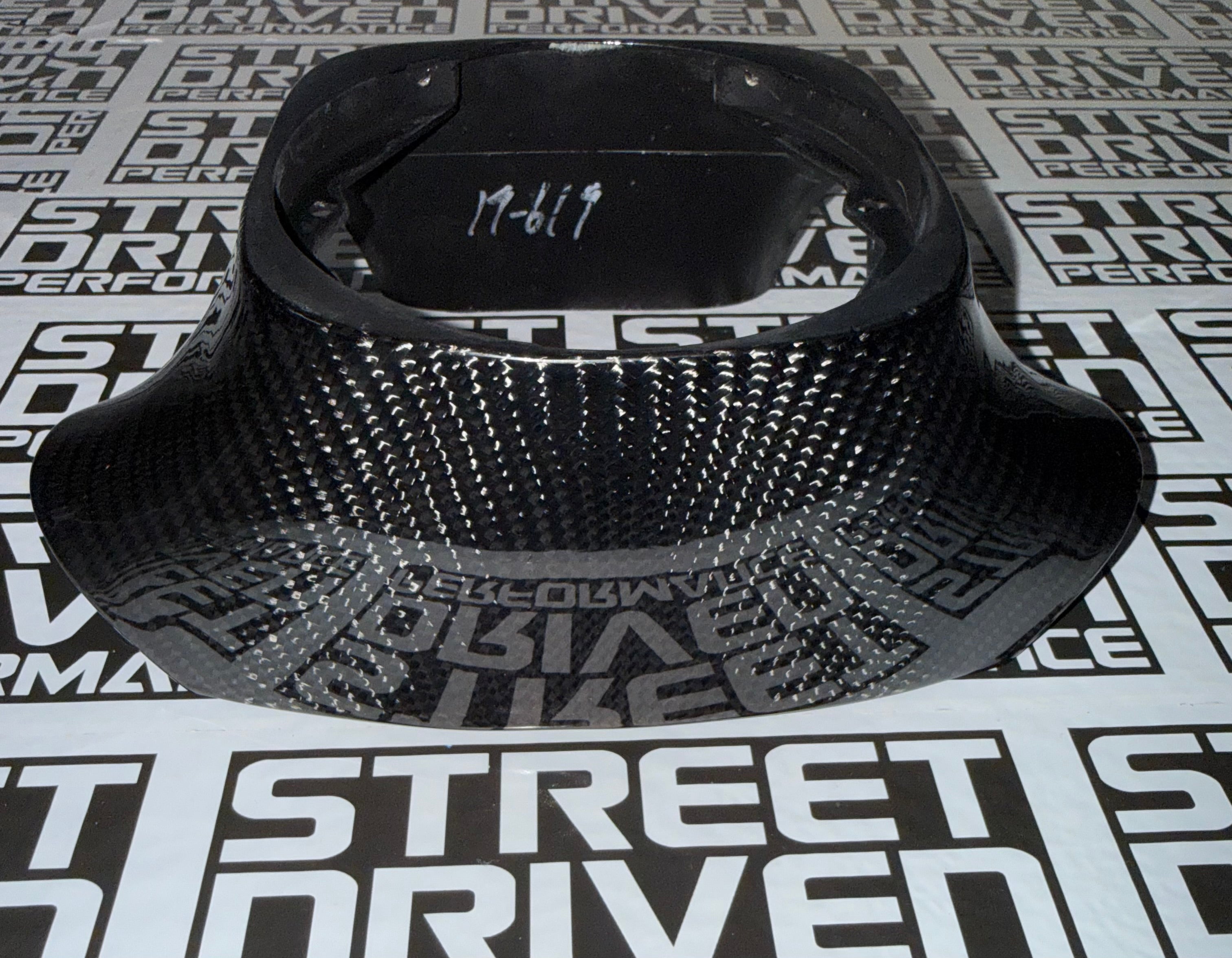 2003 - 2008 TBSS Trailblazer, Chevrolet Silverado / GMC Sierra (1500, 2500, & 3500) & H2 Hummer - Carbon Fiber Steering Wheel Rear Back Cover Replacement (IN STOCK READY TO SHIP)