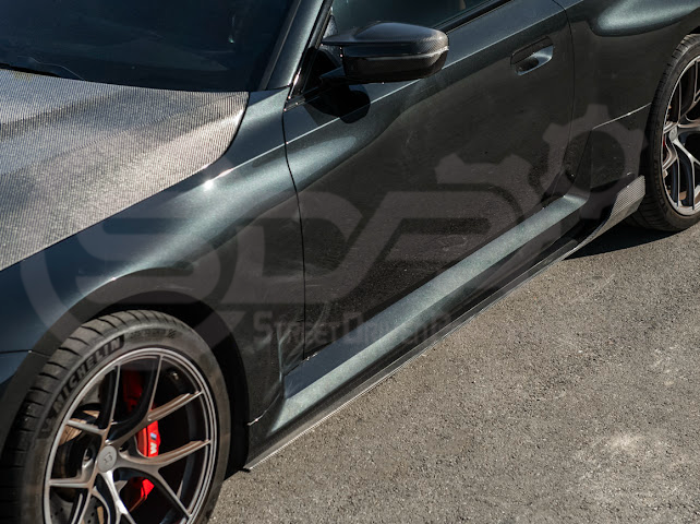 2023-Up BMW G87 M2 | TR Style CARBON FIBER Side Skirts Rocker Panel Extension Ground Effects