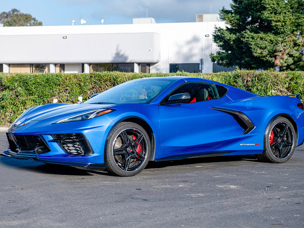2020+ CHEVROLET CORVETTE C8 STINGRAY | Z06 PACKAGE SIDE SKIRTS ROCKER PANELS GROUND EFFECTS