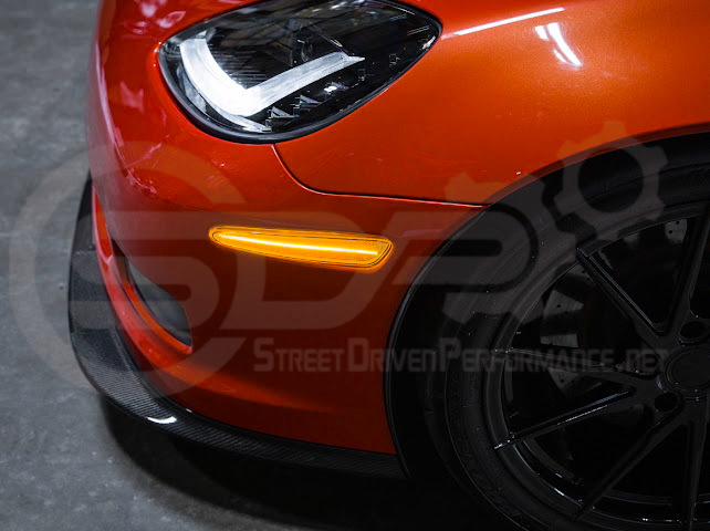 2005-2013 Chevrolet Corvette C6 | Amber Light LED Side Fender Markers Pair (Front and / or Rear) {Clear, Amber, Red, or Smoke Lenses}