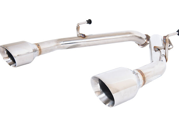 2014-PRESENT INFINITI Q50 MUFFLER DELETE AXLE BACK DUAL TIPS EXHAUST