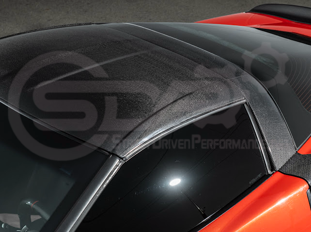 2005-2013 C6 Corvette - Carbon Fiber B-Pillar / Halo Cover