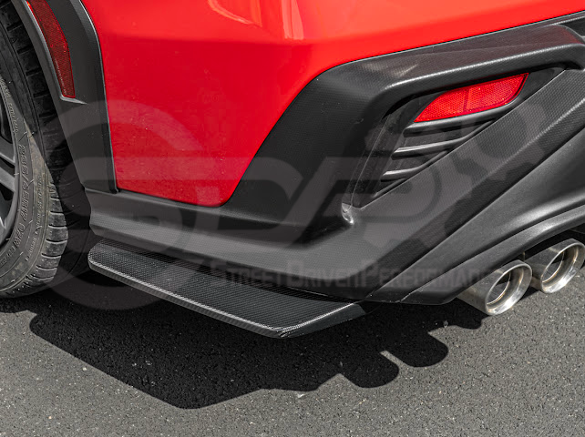 2022-UP SUBARU WRX | SDP PERFORMANCE PACKAGE REAR BUMPER APRON LIP SPLITTER GROUND EFFECTS