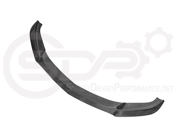 Cadillac CT5 Sport and V blackwing style carbon fiber front bumper lip splitter ground effects for sporty aerodynamic upgrade