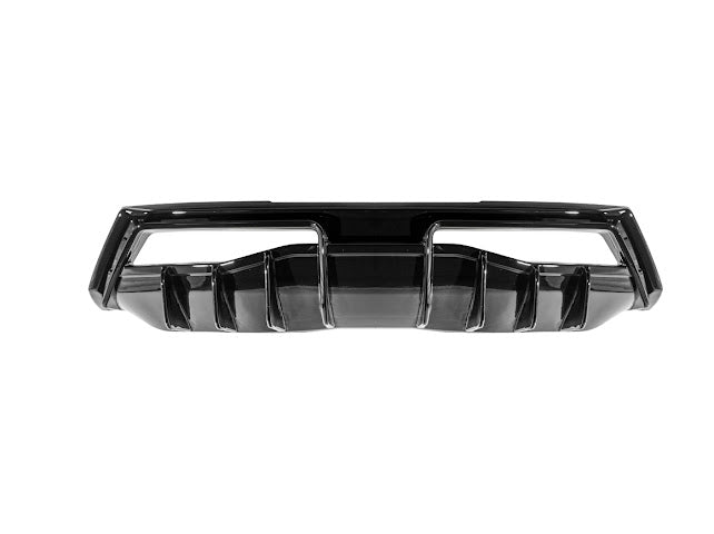 2020-UP CHEVROLET CORVETTE C8 GLOSSY BLACK REAR *ADD-ON*  BUMPER DIFFUSER