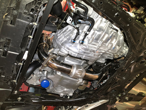 2017-2021 HONDA CIVIC TYPE-R FK8 & 2022+ HONDA CIVIC FL5 | PERFORMANCE HIGH FLOW CAT OR CATLESS DOWNPIPE