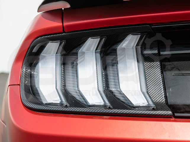 2015-17 FORD MUSTANG | REAR TAIL LIGHT TRIM BEZEL COVER PAIR