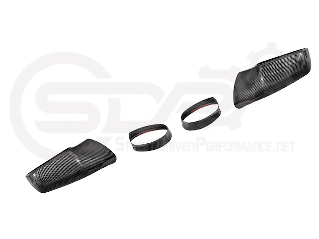 2014-2019 Chevrolet Corvette C7 | Factory Style CARBON FIBER Full Mirror Cap Covers Pair
