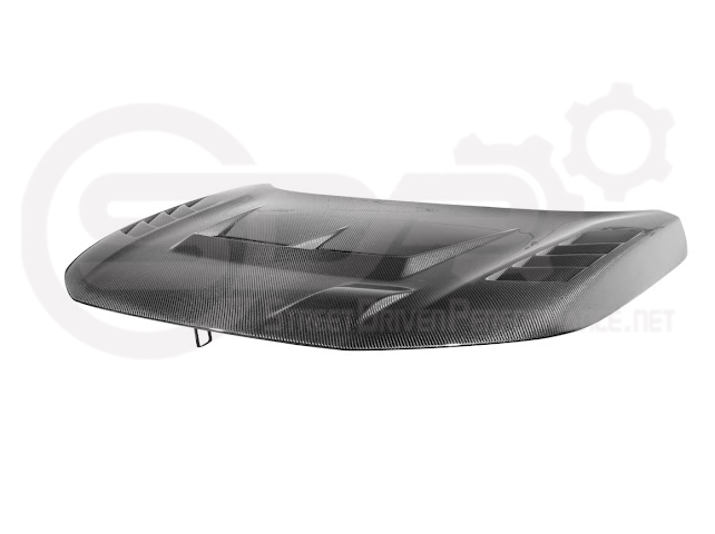 2023-UP HONDA CIVIC FL5 TYPE-R | JDM VARIS STYLE CARBON FIBER FRONT VENTED HOOD
