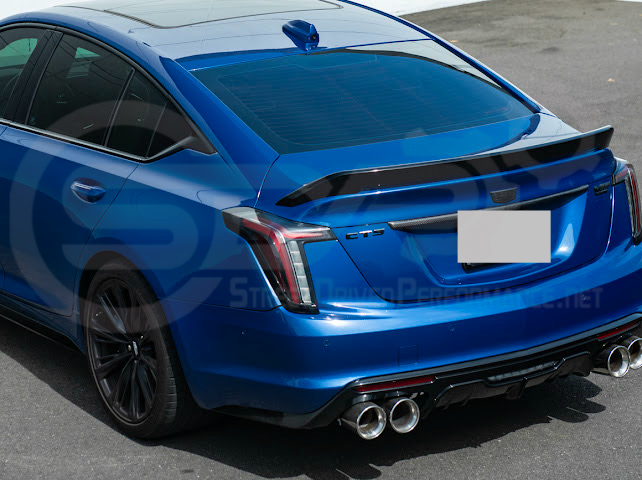 2020-Present Cadillac CT5 Sport / CT5-V / CT5-V Blackwing | Blackwing Style Rear Trunk Spoiler Wing