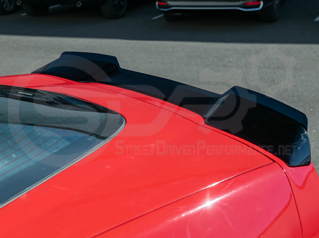 2005-2013 Corvette C6 | ZR1 Extended Style Rear Wing Wickerbill Spoiler (Matte or Gloss Black)