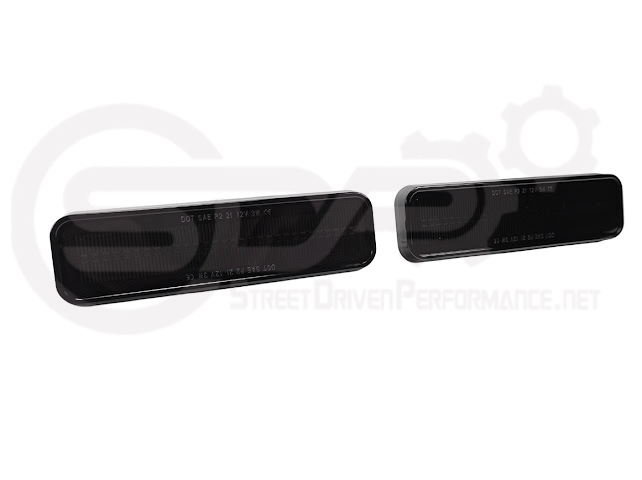 1972-1974 Dodge Charger | Front Side Marker Lens Amber Light LED Pair (Clear / Amber / Smoke)