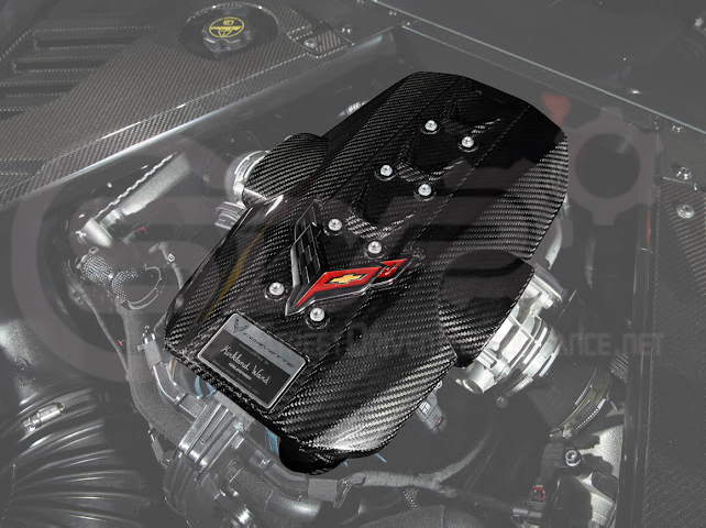 2025-Up Chevy Corvette C8 ZR1 | Dry Carbon Fiber Rear Engine Cover One-Piece