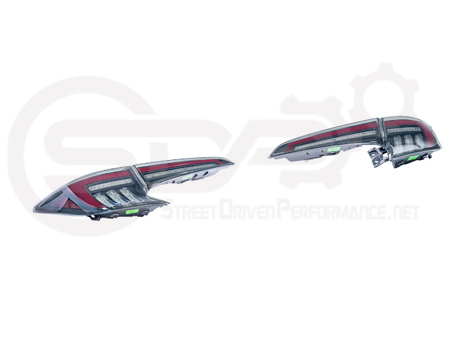 2019-UP COROLLA HATCHBACK GR SEQUENTIAL SIGNAL LED CLEAR REAR TAILLIGHTS PAIR