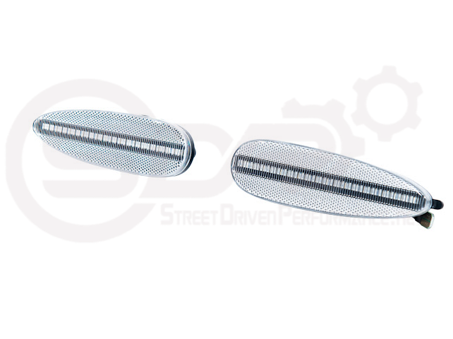 2004-2006 Pontiac GTO | Front Clear / Red / or Black Lens Amber Light LED Side Markers Pair