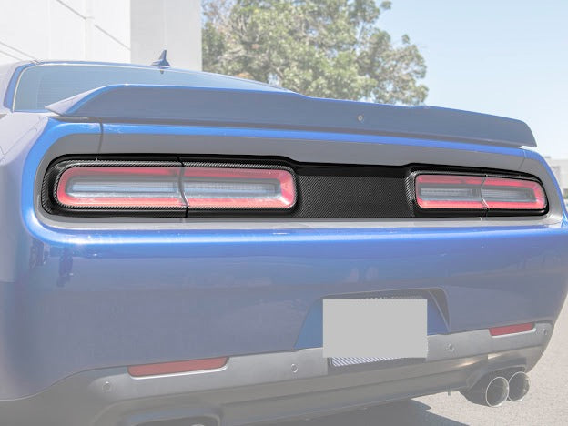 2015-2023 DODGE CHALLENGER | FACTORY STYLE CARBON FIBER REAR TAILLIGHT BAZEL COVER
