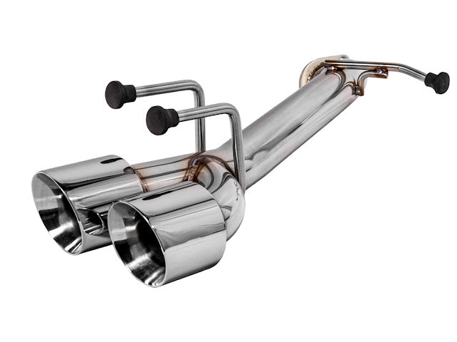 2018-2024 Toyota Camry SE FWD | T-304 Muffler Delete Single Exit Axle Back Exhaust (Chrome or Burnt Blue Tips)