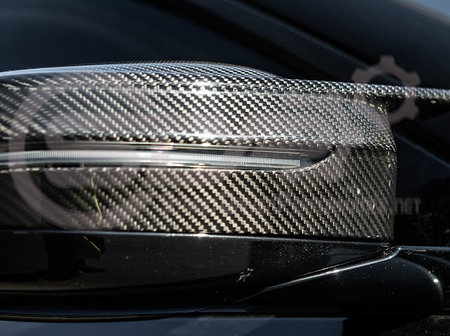 2021-UP BMW G87 M2 G80 M3 G82 M4 | FACTORY STYLE DRY CARBON FIBER MIRROR CAP REPLACEMENT PAIR