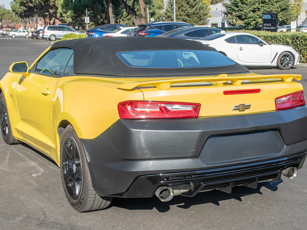 2016-2018 CAMARO ZL1 PACKAGE REAR BUMPER COVER REPLACEMENT & DIFFUSER