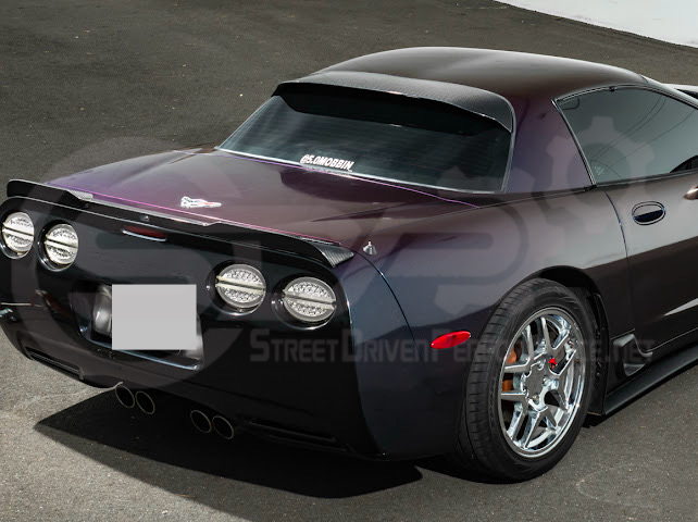 1997-2004 Corvette C5 Z06 Coupe | SDP Performance CARBON FIBER Rear Window Top Roof Wing Spoiler